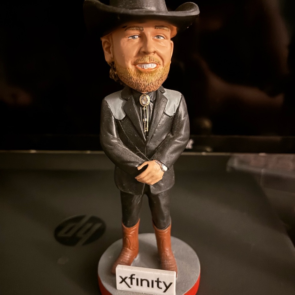 Finity Cowboy Bobblehead - Black and Brown